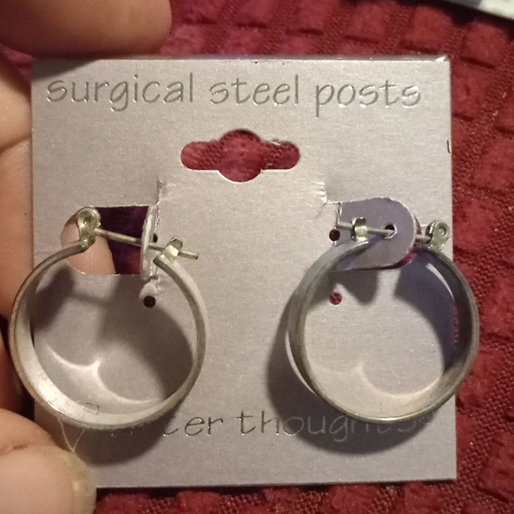 Afterthoughts vintage hoop earrings
